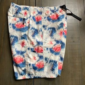 Stussy Tye Dye Sport Shorts Size XL